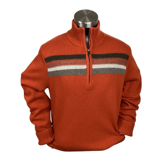 Banana Republic Merino Wool 1/4 Zip Turtleneck Sweater - Picture 11 of 11